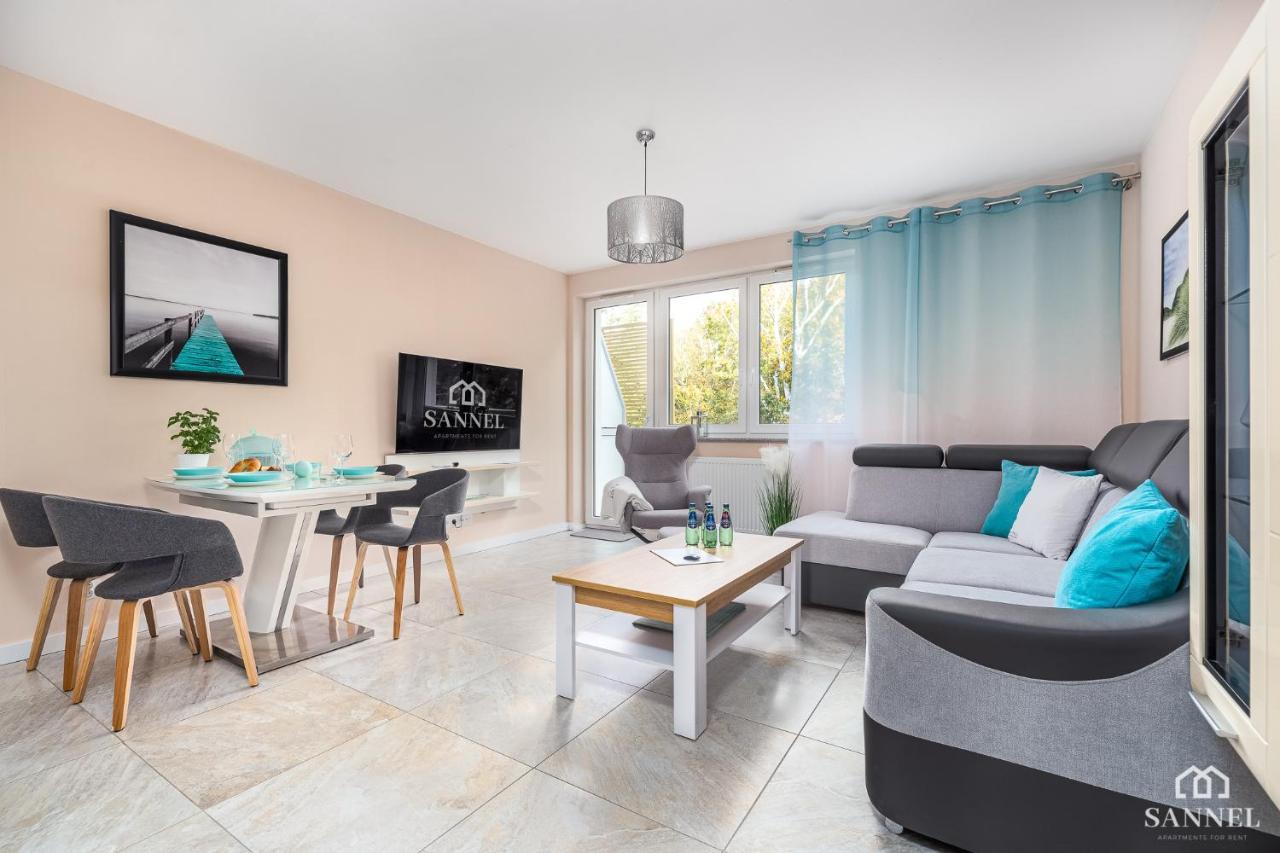 Apartament Lazure Przy Lesie-Sloneczne Tarasy Dziwnowek-Sannel Apartments For Rent Eksteriør bilde